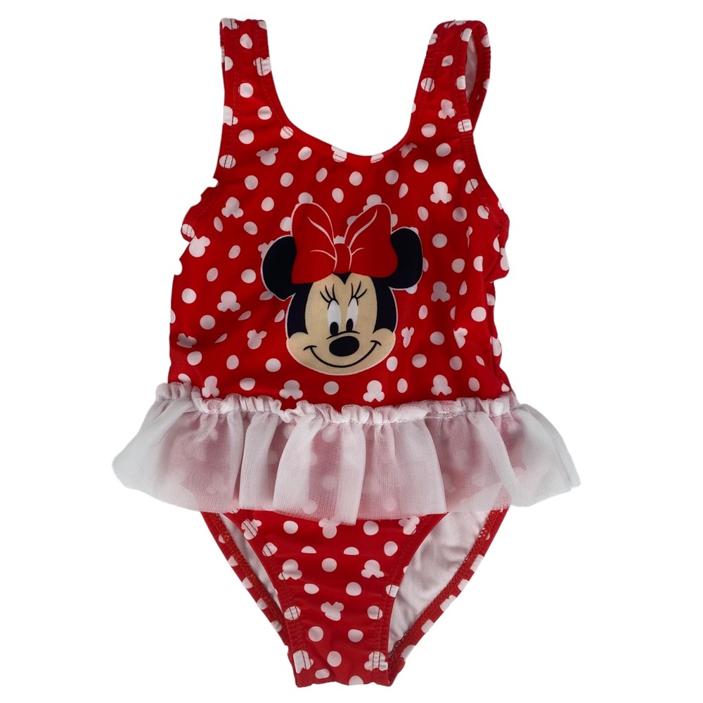 Disney Baby Minnie Mouse 1 Piece Bathing Suit - Size 18M